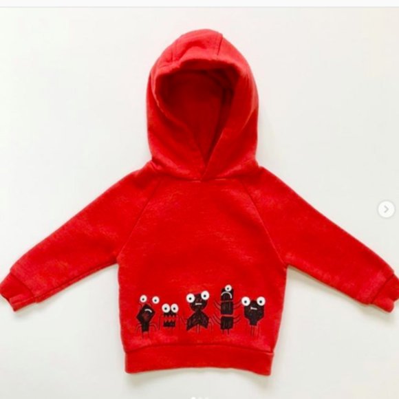 red hoodie primark